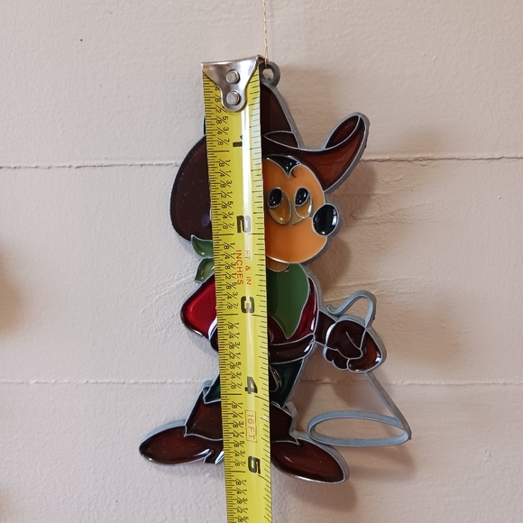 Vintage Disney Mickey, Minney Mouse, and Donald Stained Glass Sun Catchers - Picture 3 of 10